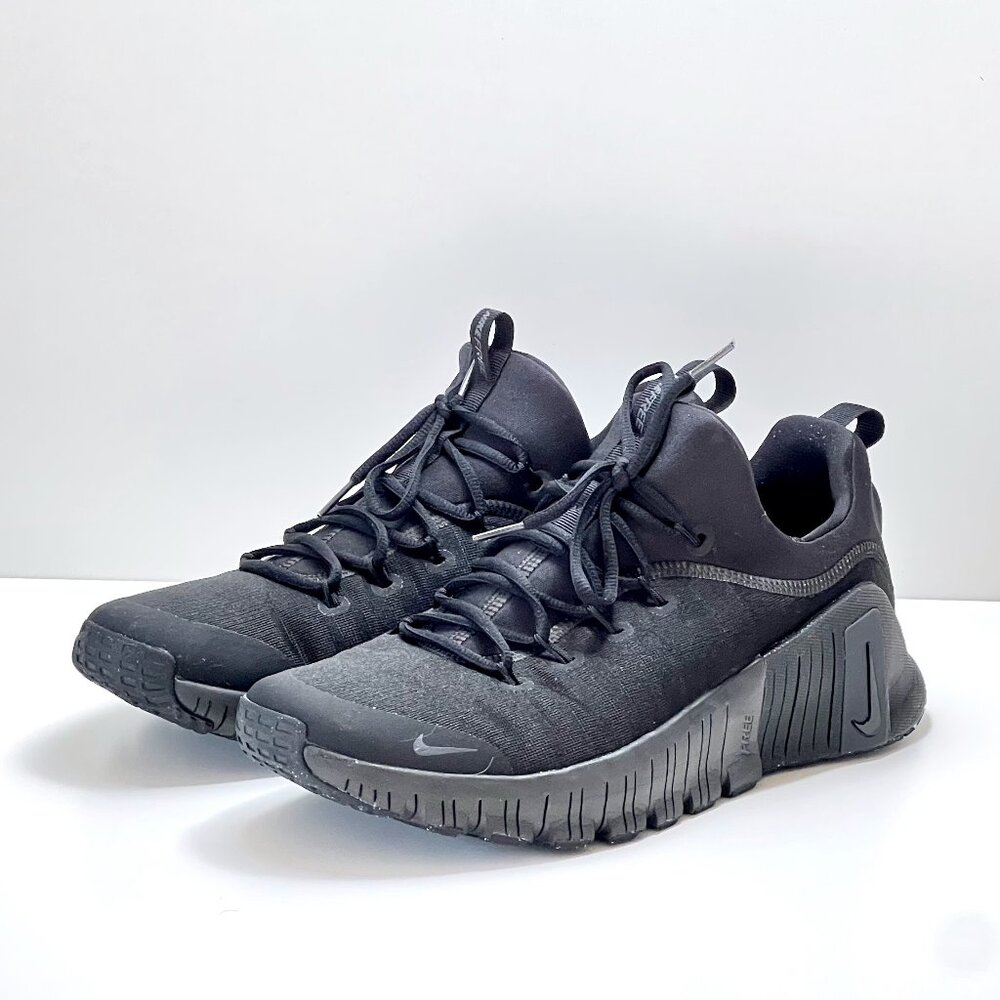 Nike Free Metcon 6 Training Shoes Black Anthracite FJ7127-003 Men’s Size 12 EUC